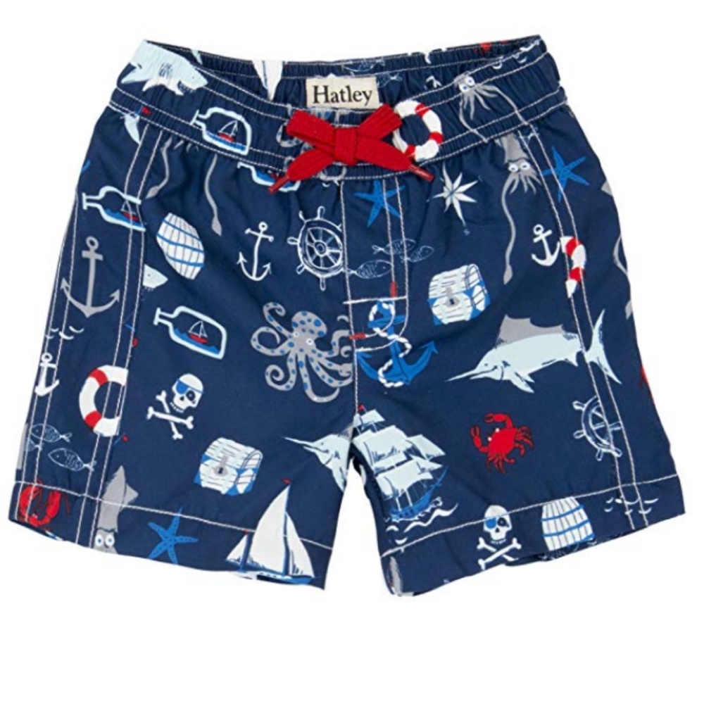 NWT Hatley Nautical Swim Trunks